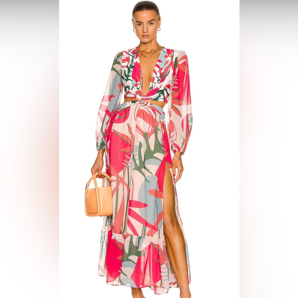 PatBo Rio Plunge dress. Size Large. Brand new with tags